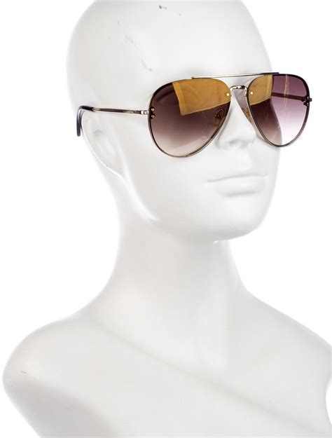 Celine Aviator Gradient Sunglasses 